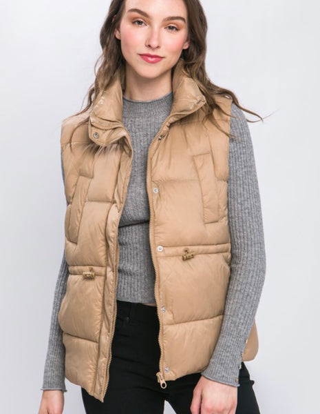 All Cozied Up Puffer Vest