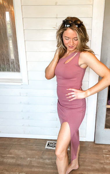 After Hours Bodycon Midi Dress